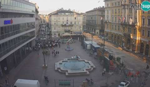 Rijeka, Korzo, Jadranski trg
