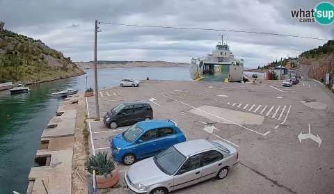 Prizna the ferry port